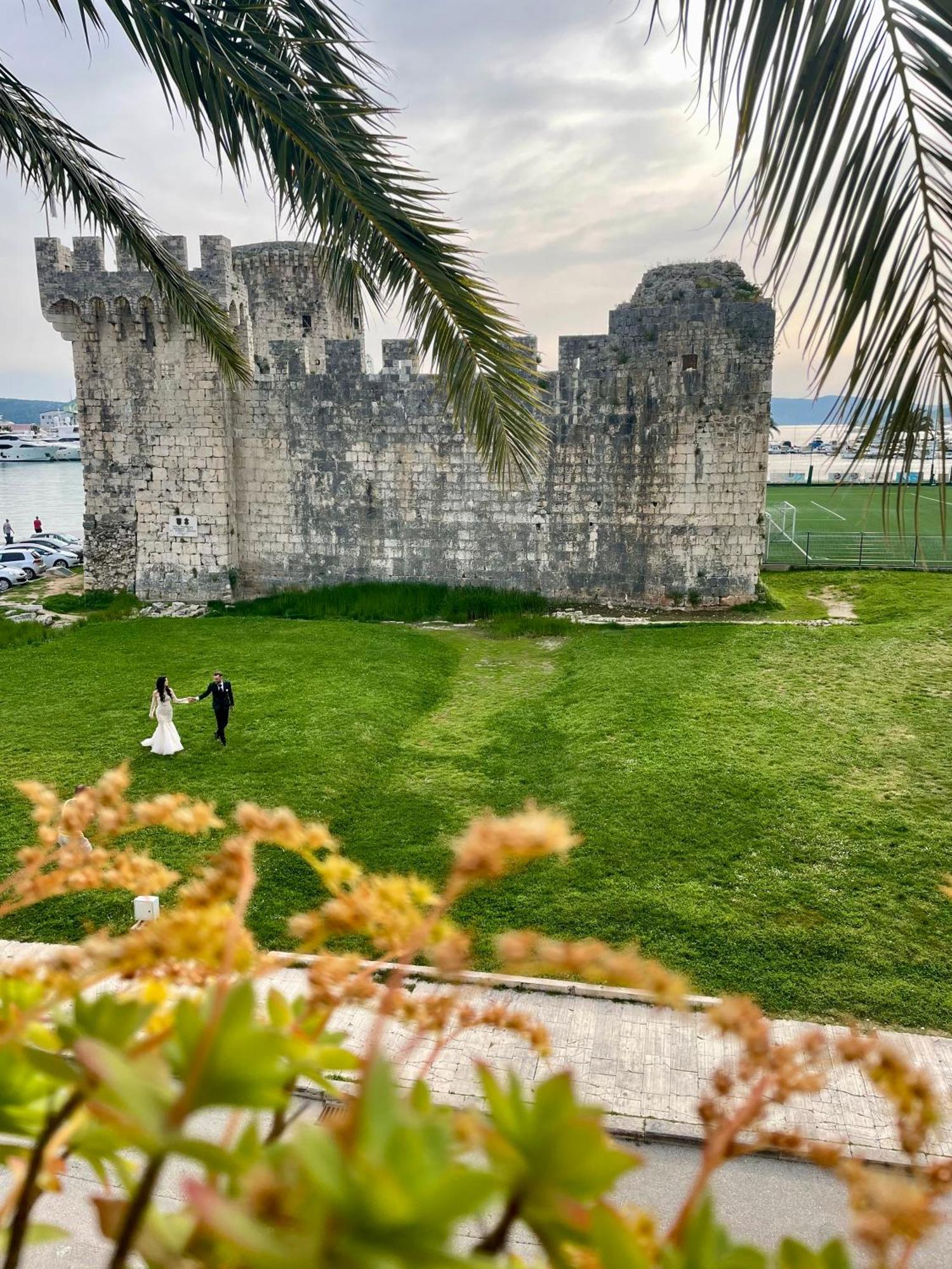 Dinka Old Town Apartment With Sea View Trogir Kültér fotó