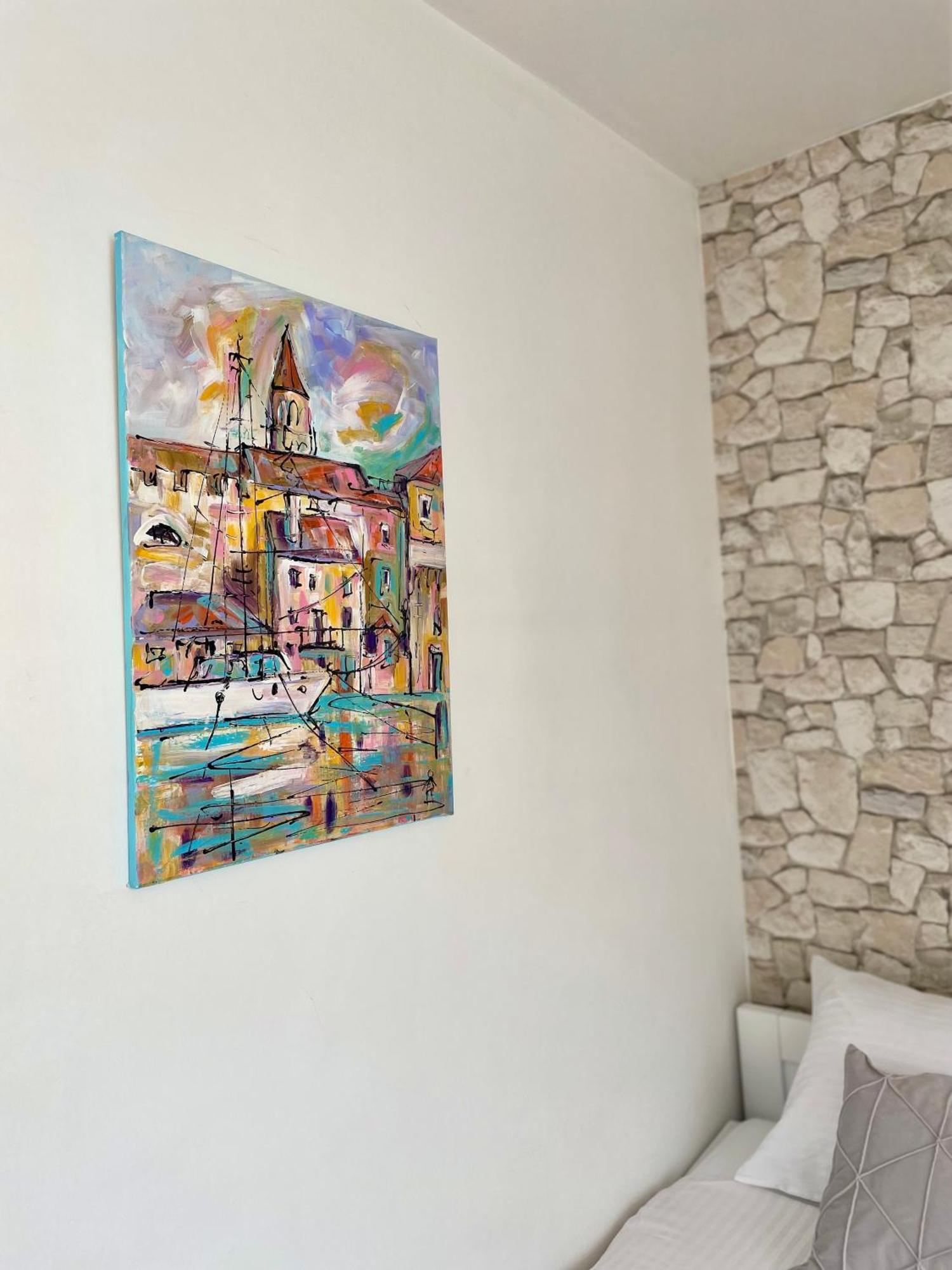 Dinka Old Town Apartment With Sea View Trogir Kültér fotó